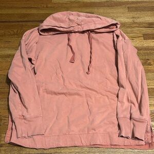 aerie clay orange hoodie sweater